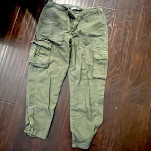 Anine Bing Green Cargo Pants